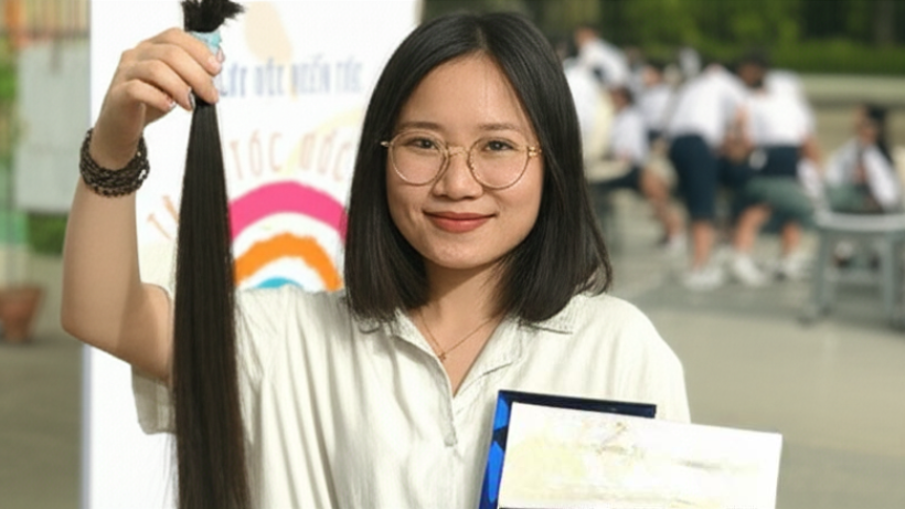 “Trạm tóc ước mơ”: Nơi trao gửi yêu thương

